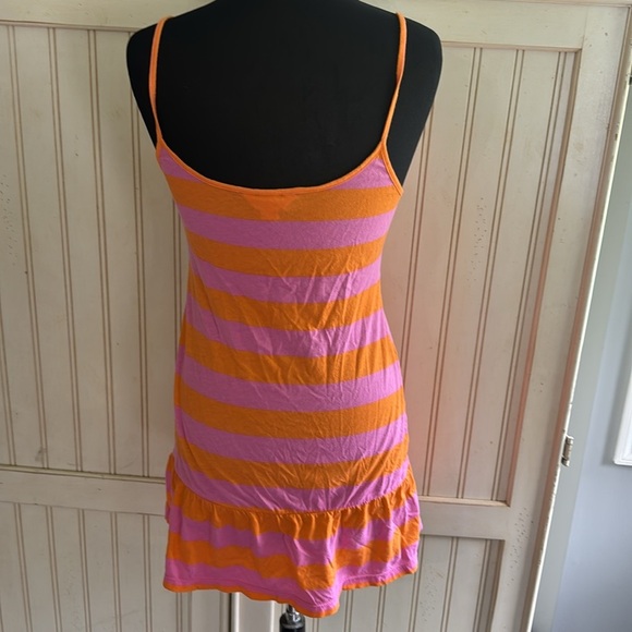 Pink Y2K VS Striped Pink and Orange Nightie - Picture 4 of 10